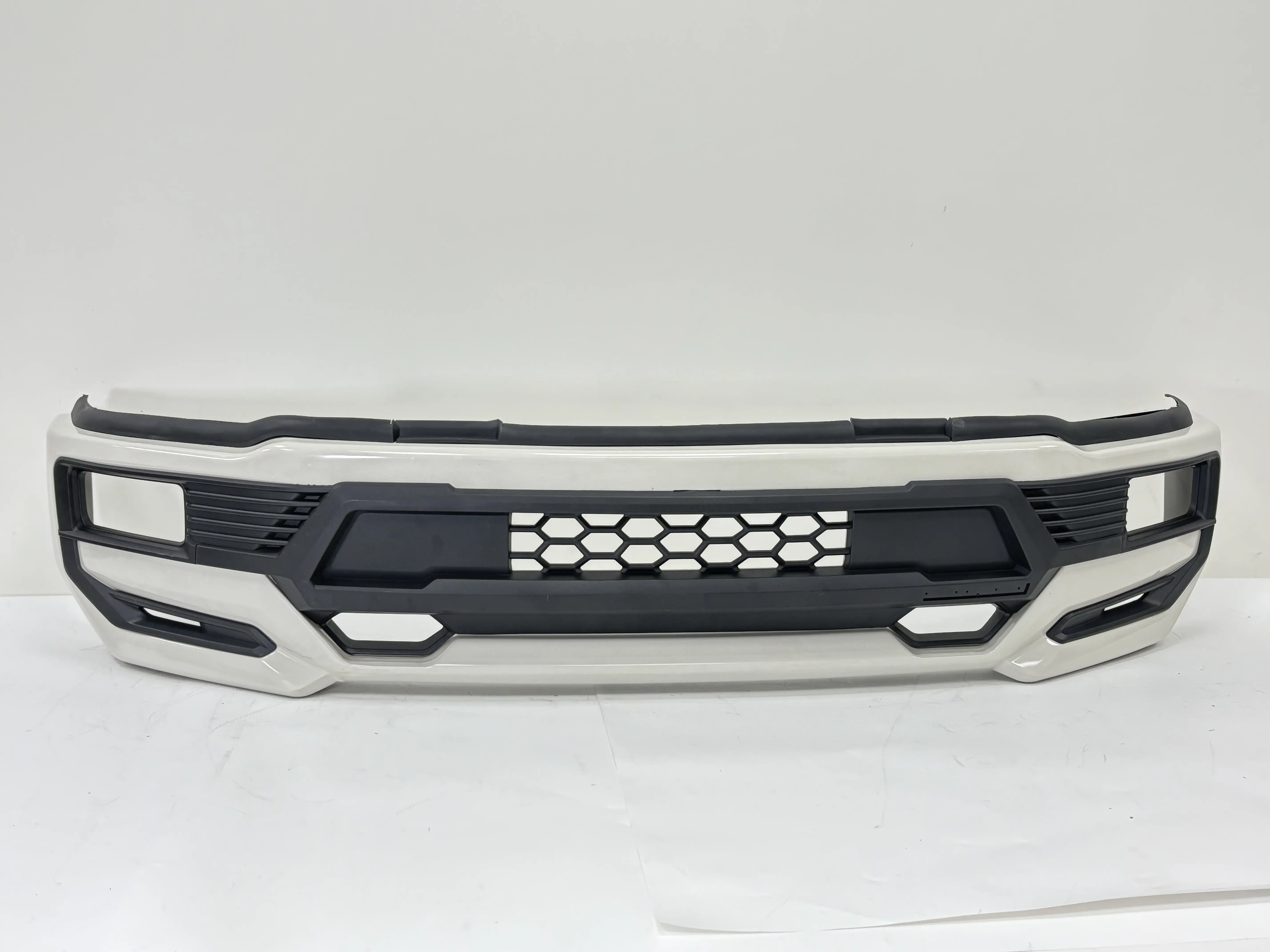 2025 Ford F-150 SS Style Front Bumper Assembly Body Kit – No Sensor Holes