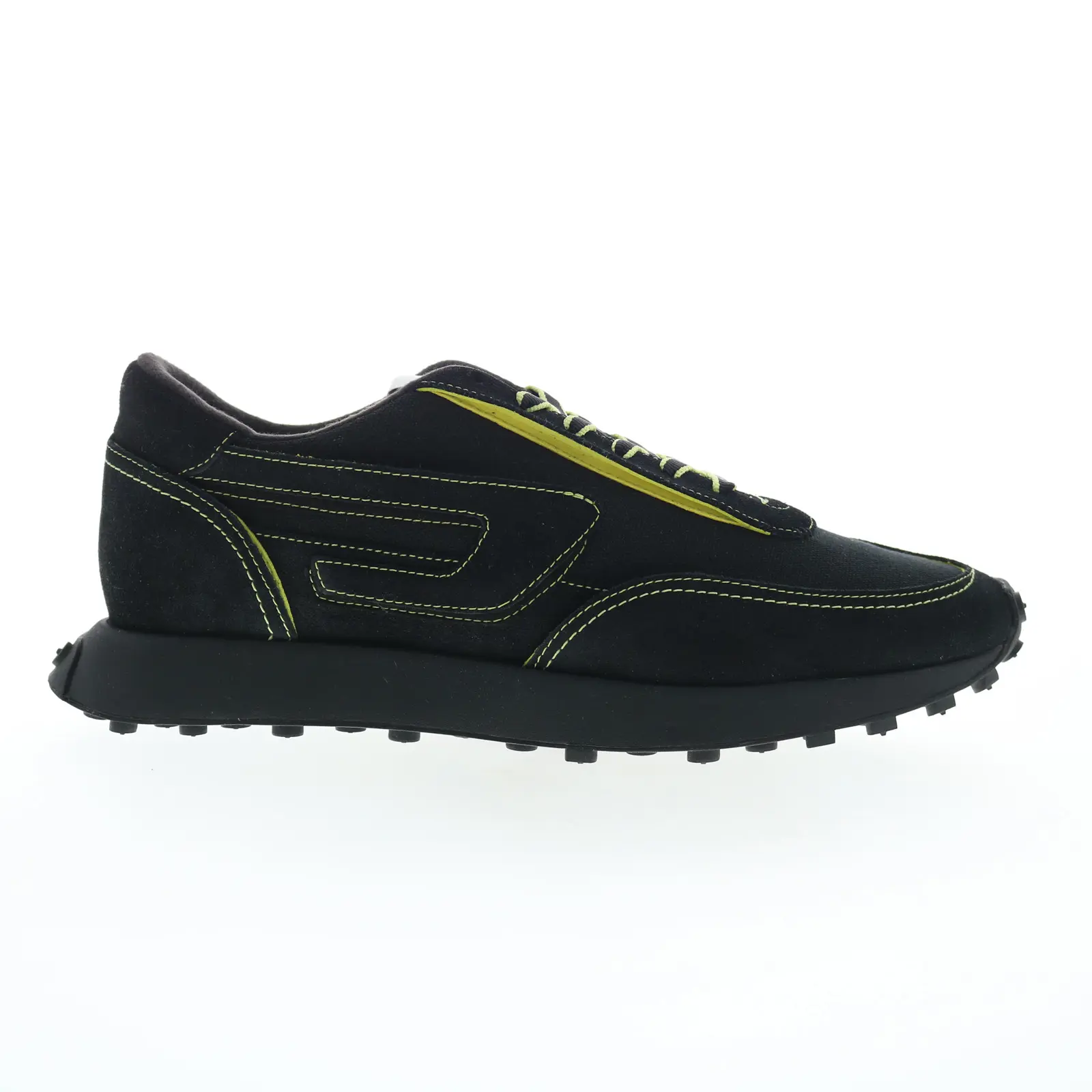 Diesel S-Racer LC X Y03061-P5137-H9438 Mens Black Lifestyle Sneakers Shoes