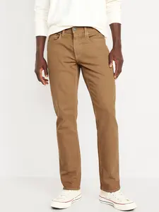 Old Navy Men's Straight Five-Pocket Built-In Flex Pants