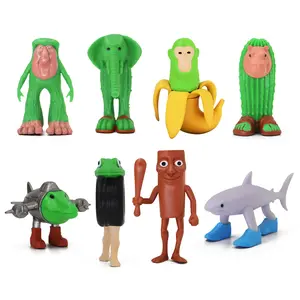 2025 New Tralalero Tralala Action Figure, 8PCS Italian Brainrot Meme Figures Toys, Collectible Game Figurine Doll Gifts for Fans