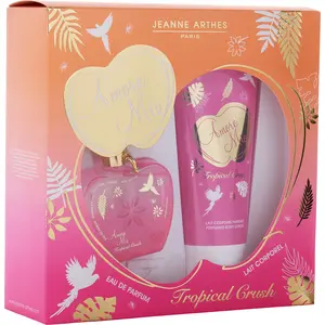 Amore Mio Tropical Crush Set-Eau De Parfum Spray 3.3 Oz & Perfumed Body Lotion 6.7 Oz For Women