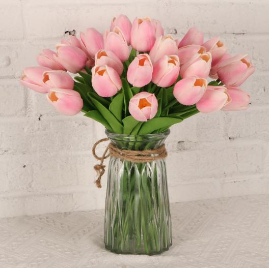Porch decor,ennvaofficial 40 artificial tulips, realistic touch faux flowers for home decoration, artificial tulip bouquet, suitable for spring, Easter, Mother's Day, weddings, and restaurant table decoration (light pink) Porch decor,ennvaofficial 40 artificial tulips, realistic touch faux flowers for home decoration, artificial tulip bouquet, suitable for spring, Easter, Mother's Day, weddings, and restaurant table decoration (light pink)