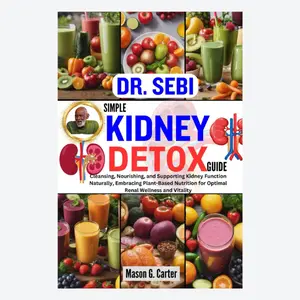 DR. SEBI SIMPLE KIDNEY DETOX GUIDE: Cleansing, Nourishing, and Supporting Kidney Function Naturally, Embracing Plant-Based Nutrition for Optimal Renal ... (Dr. Sebi Healing Books for All Diseases) Paperback