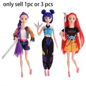 New Year Gift Musical Theme Doll with Instrument Accessories, Diverse Outfits, 11.5 Inch Jointed Doll, Christmas Gift, Birthday Present, Trendy Dolls