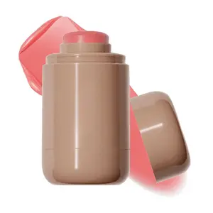 Cream Blush Stick - Natural-Looking Matte Finish, Hydrating Long Lasting Lightweight Blendable Blush for Cheeks, Moisturizing Lip Matte - Gloss