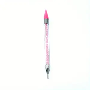Double-ended Nail Art Point Drill Pen, Nail Art Drill Pen, Nail Design Pen, Nail Care Manicure Tool for Home & Salon Use, Nail Art Tools