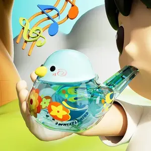 Cartoon Bird Design Whistle Toy, Cute Water Bird Whistle Toy, Handheld Musical Instrument Toy, Fun Toy for Kids