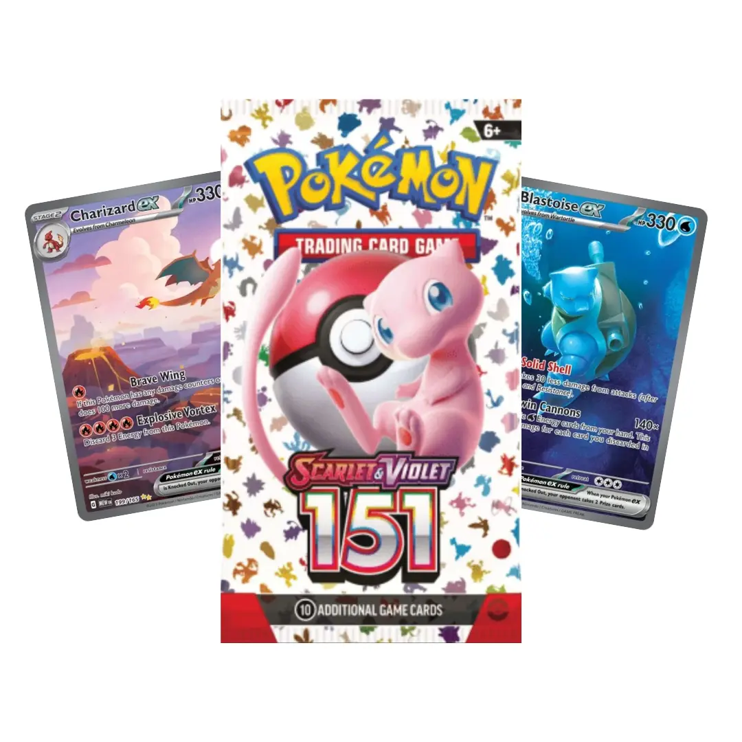 151 Booster Packs - Pokmemon