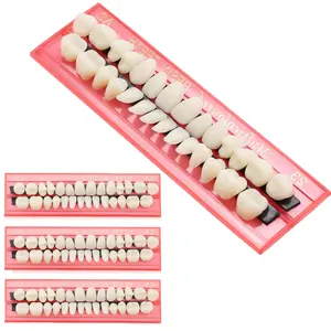 4 Sets Tooth Repair Kit, 112 Pieces A2 Thermal Beads, Fake Teeth Denture Replacement Kit, for Filling Missing, Broken Teeth & Gaps, Easy to Use