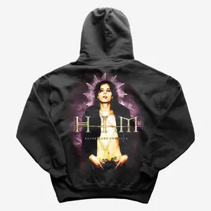 Him Band Hoodie Razorblade Romance Album Cover Hoodie - Unisex Gothic Apparel