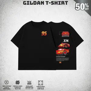 Retro Two Side Cars TShirt Tee , Cars Movie T-Shirt, Mcqueen and Mater Retro Vintage Unisex Anime Graphic Tee – Trendy Y2K T-Shirt Acid , Streetwear Casual Apparel Top, Manga Game Movie Lover Gift For Fans Merch