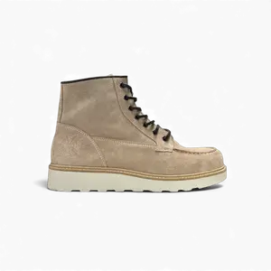 WCC RIGID SUEDE LEATHER BOOTS - SAND