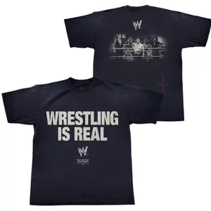 Wrestling is Real Tee, WWE Gift Shirt, Unique Wrestling Gift for Fans, Funny T-Shirt for Wrestlers, Vacation outfits, Graphic tees, Vintage Shirt.