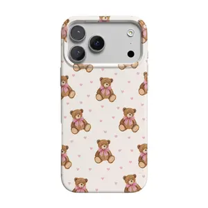 Casely iPhone 17 Pro Case | Cuddle Up | Teddy Bear | Compatible with MagSafe | Classic Ultra Thin Design