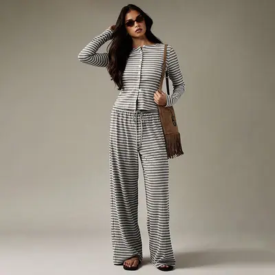 Zara Striped Pajama Pants TikTok Shop