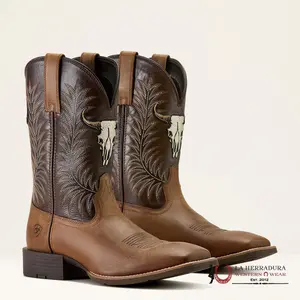 MEN ARIAT BOOT SPORT STEER SKULL 10064053