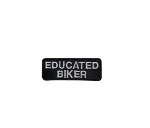 Educated Biker Motorcycle Patch