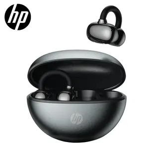 HP H10M Wireless Ear Clip Earphone, Stereo Sound Noise Cancelling Sports Headphone, Lightweight and Not Easy to Fall Earbuds for Gaming, Sports, Office, Wireless Music Earphones