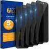 5 Pack Privacy Screen Protector Tempered Glass For iPhone 18 17 16 15 14 13 12 11 Series Pro Max Duo Plus XR XS Max 8 7 6 SE