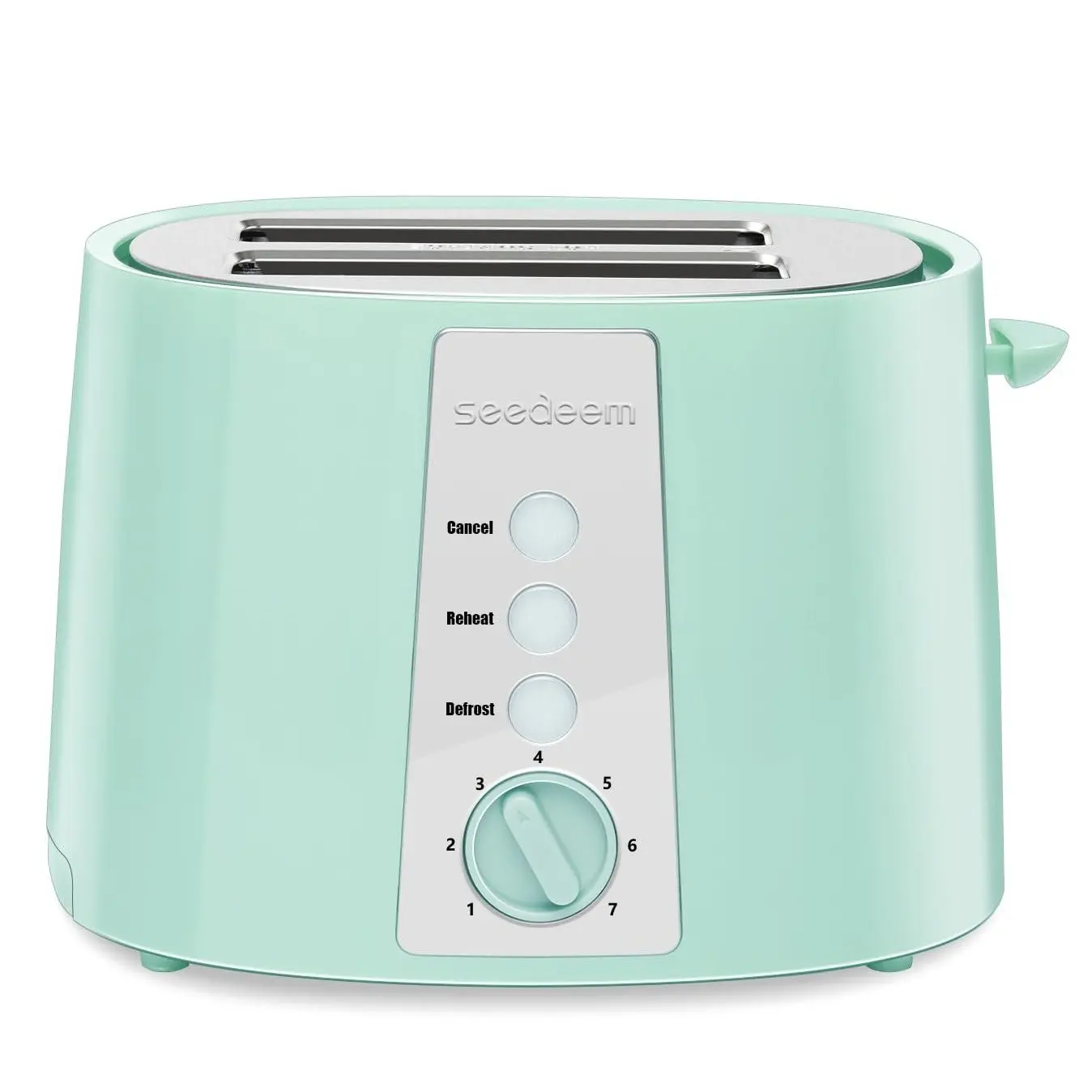 Toaster 2 Slice, Extra Wide Slot Toaster, 6 Shade Settings, Toaster with Cancel, Defrost, Reheat Function, Extra Wide Slots for Waffle or Bagel 750W