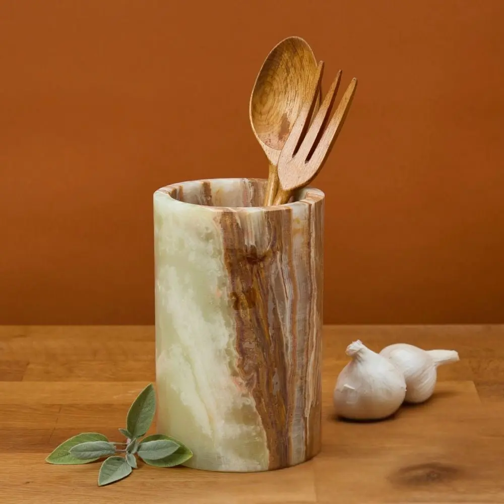 Onyx Marble Kitchen Countertop Tools, Natural Stone, Beige Brown