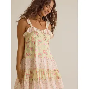 Altar'd State Lila Floral Mini Dress