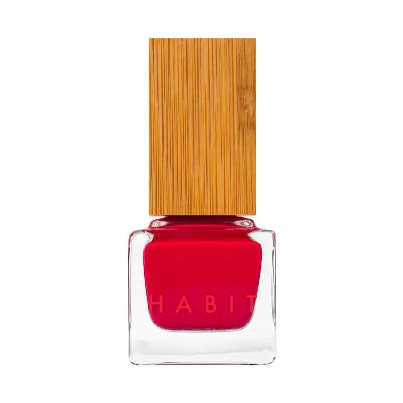 Habit Cosmetics | Nail Polish Breathable Bio based 18 shades Vegan, Cruelty Free, 21 Toxins Free, 0.3 Oz For Manicure, Fast Drying, Streak Free, Long lasting with Hibiscus and Samphire Extract Salon Quality Cutics