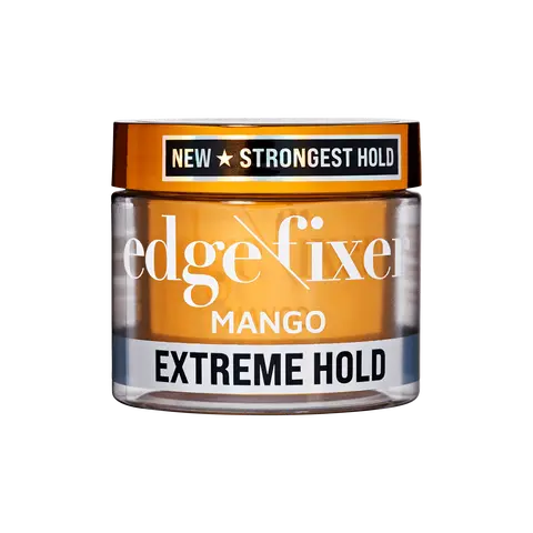 Kiss Colors & Care Edge Fixer Extreme Hold Gel  - Mango | Edge Control, Baby Hair Gel, Extreme Hold, 100 ml, Hair Care