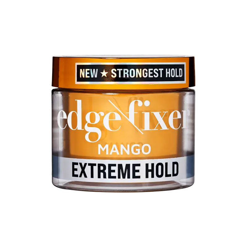 Kiss Colors & Care Edge Fixer Extreme Hold Gel  - Mango | Edge Control, Baby Hair Gel, Extreme Hold, 100 ml, Hair Care