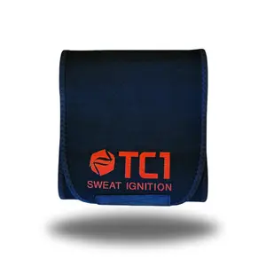 TC1 Sweat Belt and Waist Trimmer for Men and Women SweatBand Body Wrap Workout Band Gym Accessories