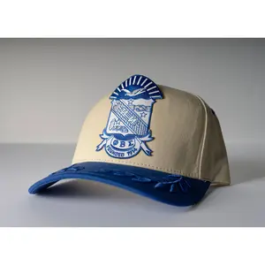 Phi Beta Sigma Oversize Patch Snapback Hat – Bay Leaf Brim