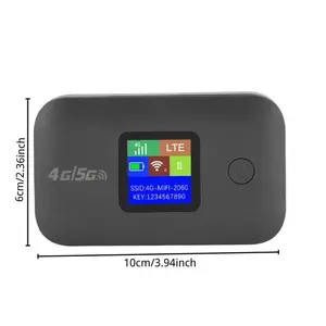 2026 New Portable 4G LTE WiFi Router – 150Mbps High-Speed Wireless Mifi Modem with SIM Card Slot, 3000mAh Battery, Mini Outdoor Internet Hotspot, Reliable Electronic Component