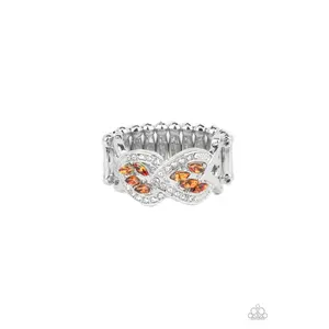 Engagement Party Posh Brown Engagement Ring with Elegant Design and Sparkling Accents