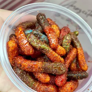 Chamoy Gummy Worms chamoy  candies