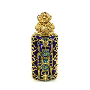 BLUE Victorian Decorative Perfume Bottle Holder