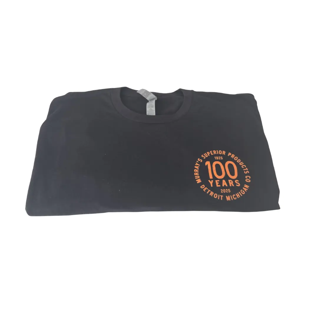 Murray's 100 Years T-Shirt Celebrating 100 Years of Murray's Superior Products Co Since 1925 Menswear Top Tshirt Streetwear Crewneck Casual Short Sleeve Tropical Shortsleeve