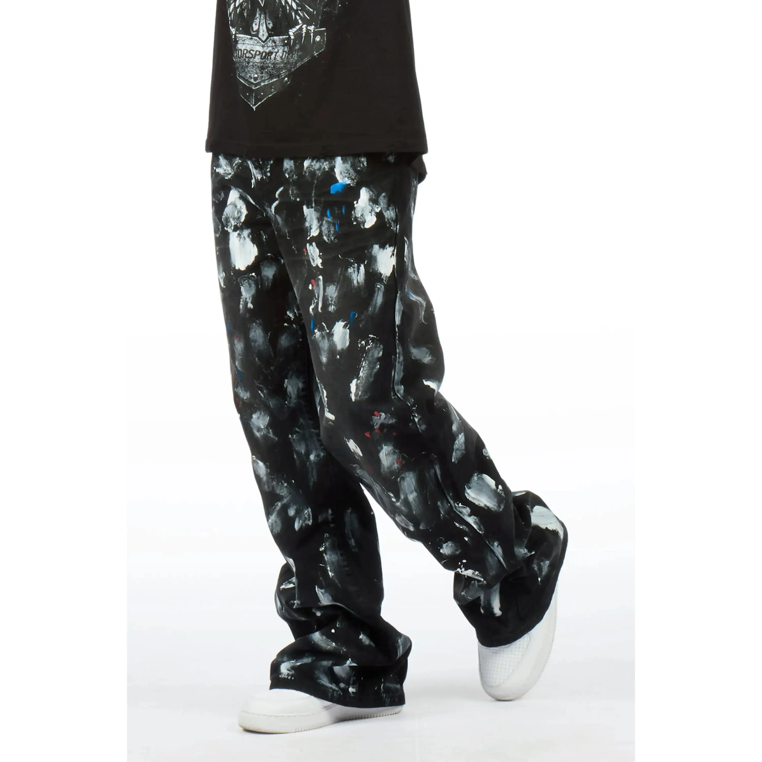 Novi Black Painter Baggy Fit Jean