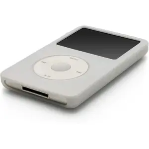 Clear White Silicone Case for Apple iPod Classic 5th / 6th / 7th Thin