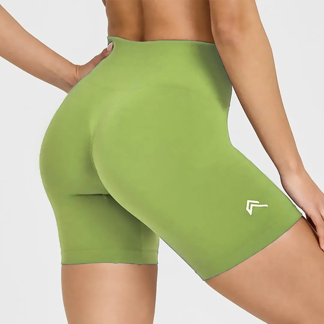 Oneractive High Waist Yoga Shorts for Women Tummy Control 3/4 Length Butt Lifting Workout Shorts Breathable Quick Dry Running Fitness Gym Athletic Wear