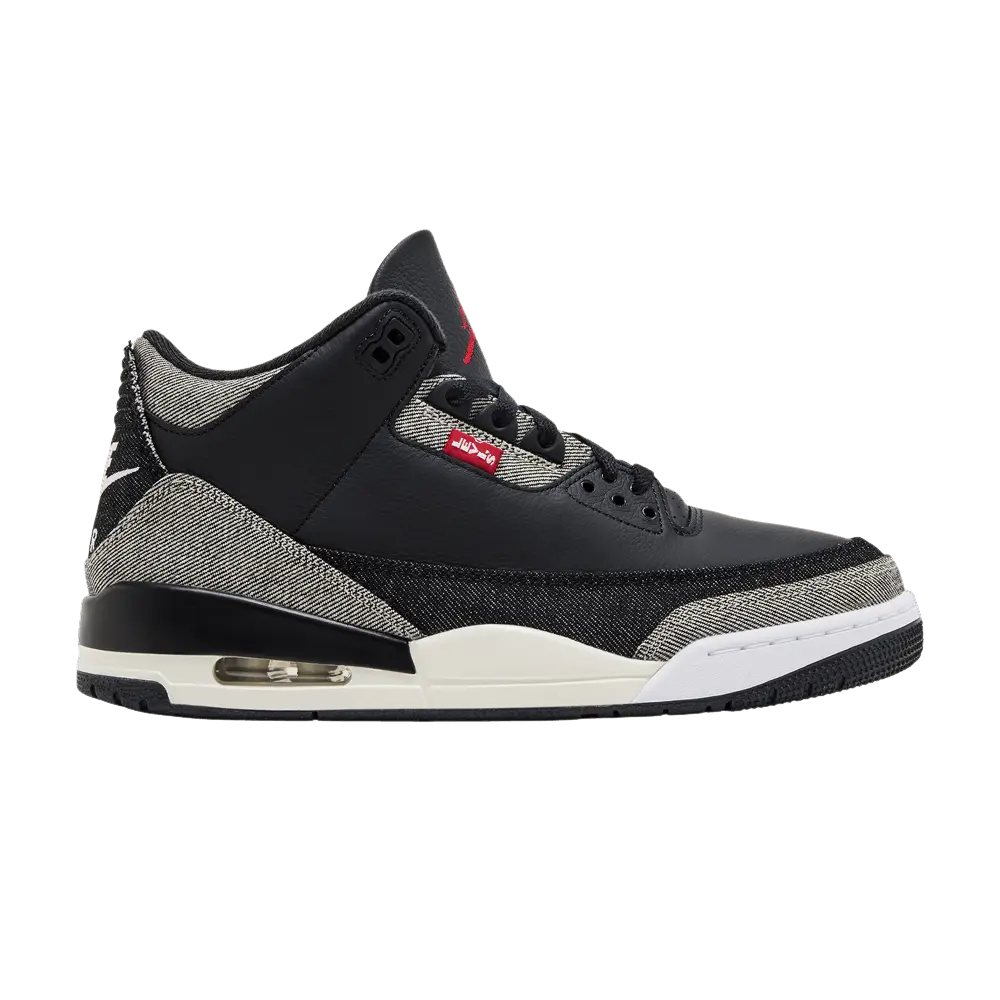Levi's x Air Jordan 3 Retro SP 'Black Denim'