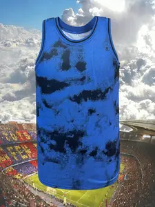 Men's Tie Dye Tank Top Sleeveless Gym Shirt Quick Dry Athletic Training Apparel Workout Vest Gymwear Athletic Workout Clothing