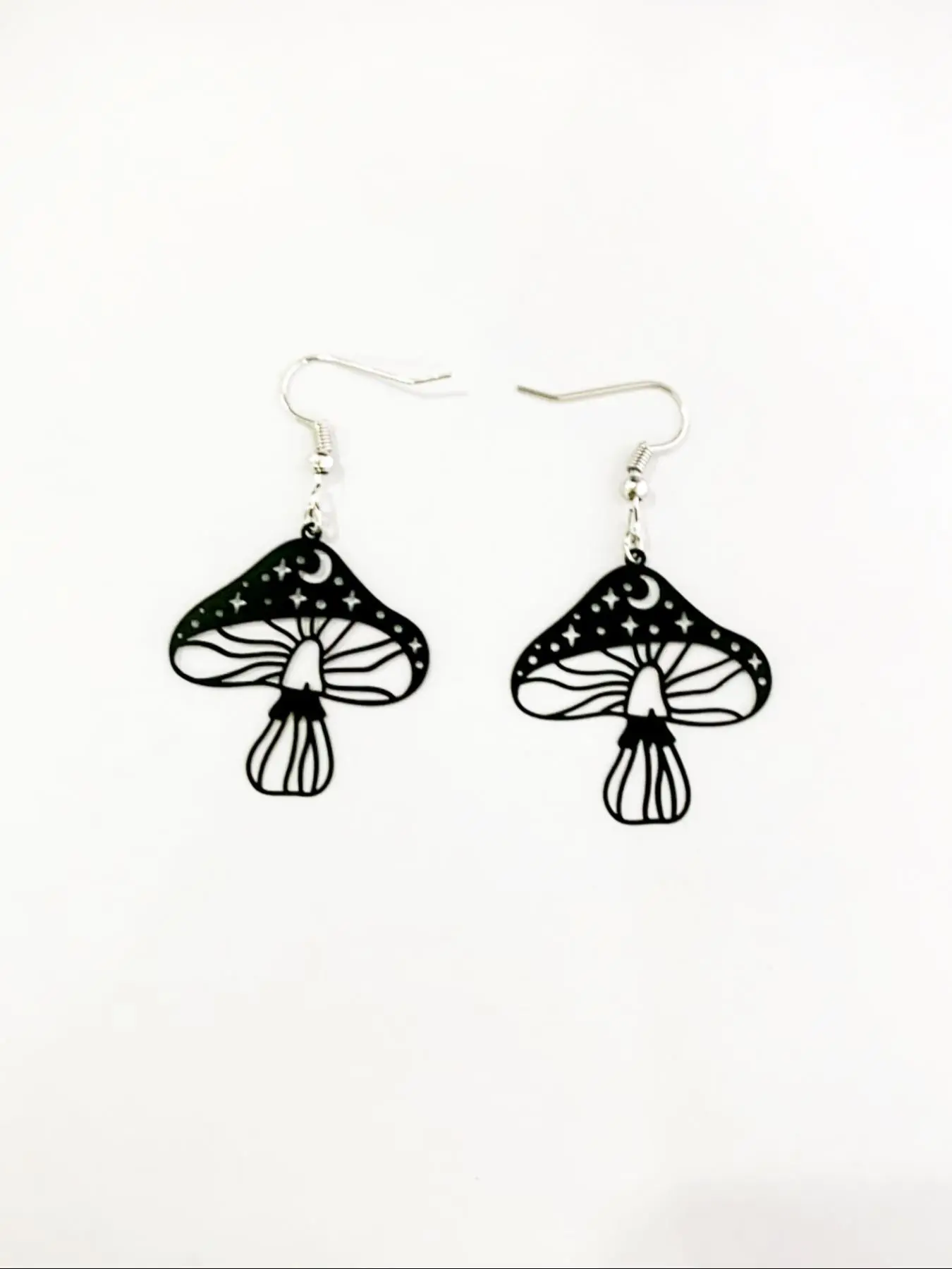 Mushroom Shaped Earrings, Unique Design Earrings, Fashionable Jewelry for Women & Girls, Trendy All-match & Exquisite Jewelry for Birthday Gift, Teardrop Earrings, High Quality Earrings, Cute Jewelry
