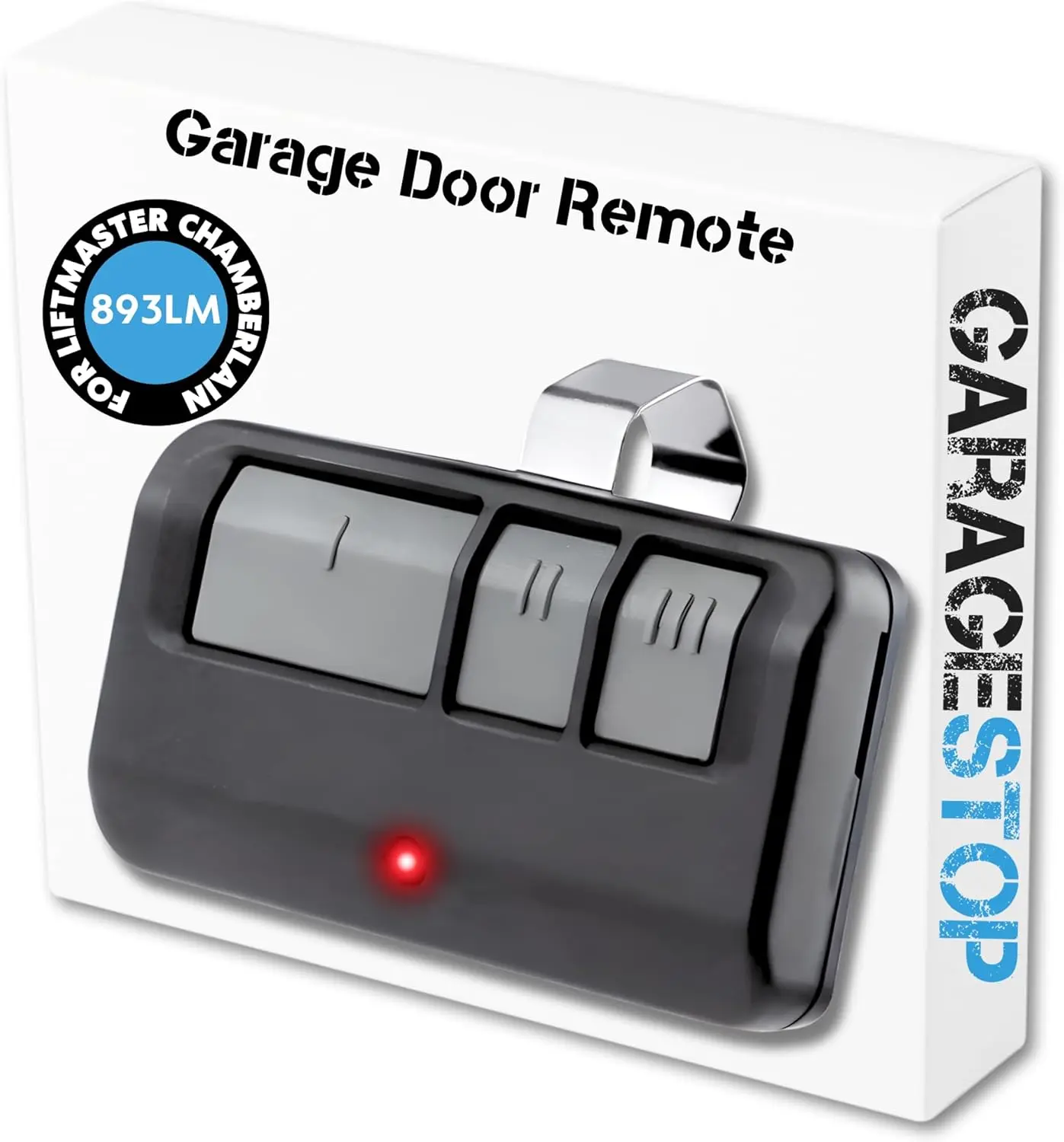 893LM 893Max for Chamberlain Craftsman Liftmaster  Door Opener Remote, 1993 to Present  Clicker,  Door Remote Replacement