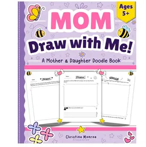 Mom, Draw with Me: A Mother & Daughter Doodle Book with 100+ Interactive Prompts to Create Memories and Build Everlasting Bonds Paperback – June 14, 2024