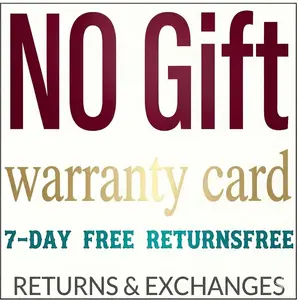 NO GIFT ! !! WARRANTY CARD