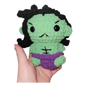 Crochet Mean Guy Amigurumi Plushie, Cute gift & decoration, gift Plush