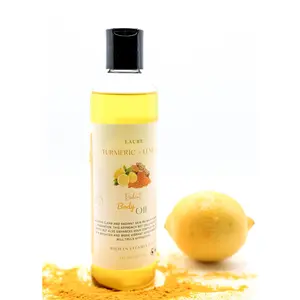 Turmeric and Lemon Body Oil-vitamin C, licorice root extract, and Vatamin E