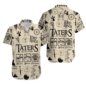 LOTR Lord Movie Rings Lotr Summer Hawaiian Shirt