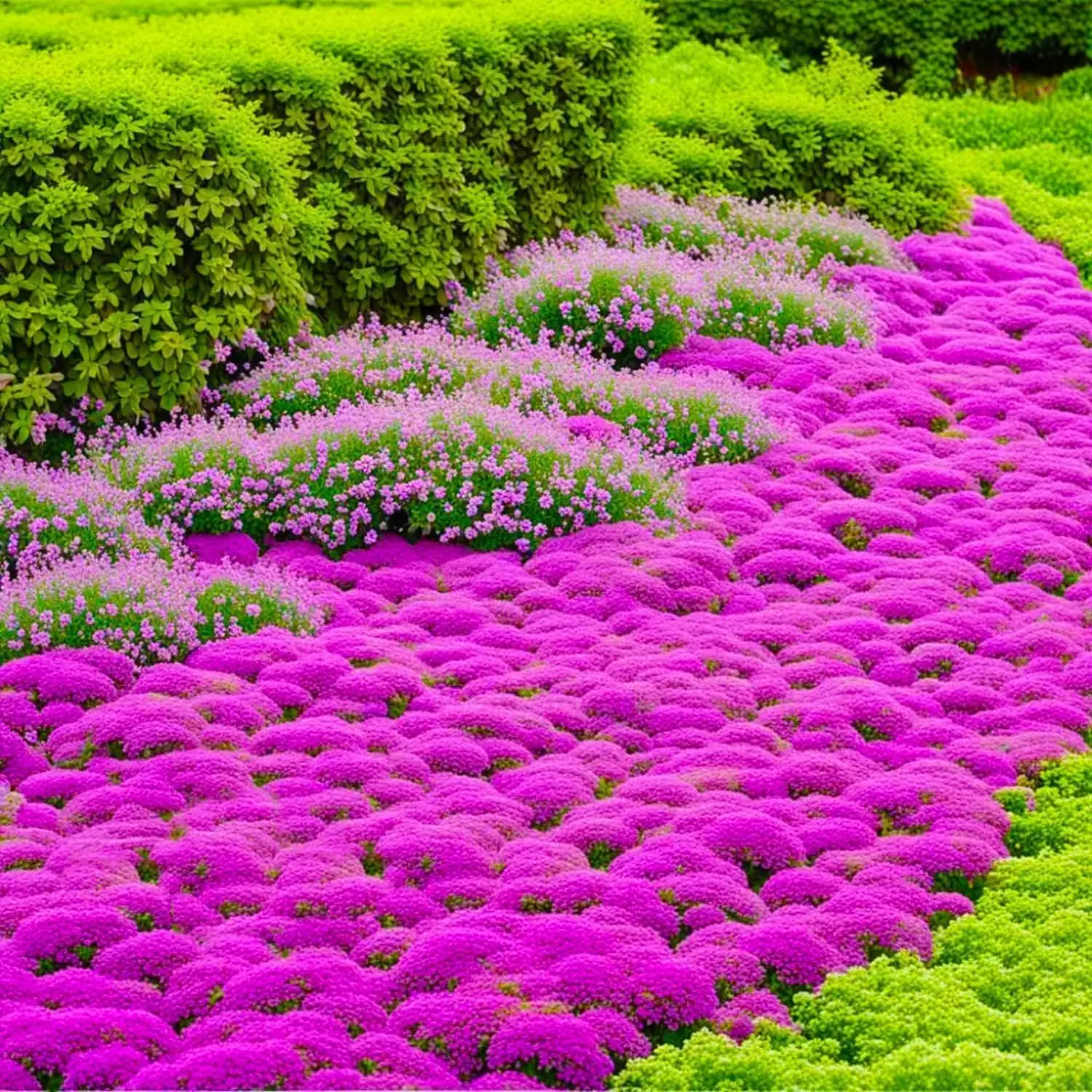 Mix Creeping Thyme Seed – Mixed Color Varieties Blue, Purple, Red ...