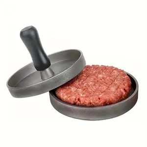 Manual Hamburger Patty Press, Round Patty Mold, Kitchen Burger Maker